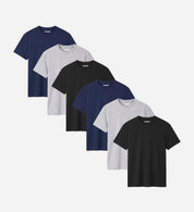 Color Bamboo T-Shirt 6er Pack