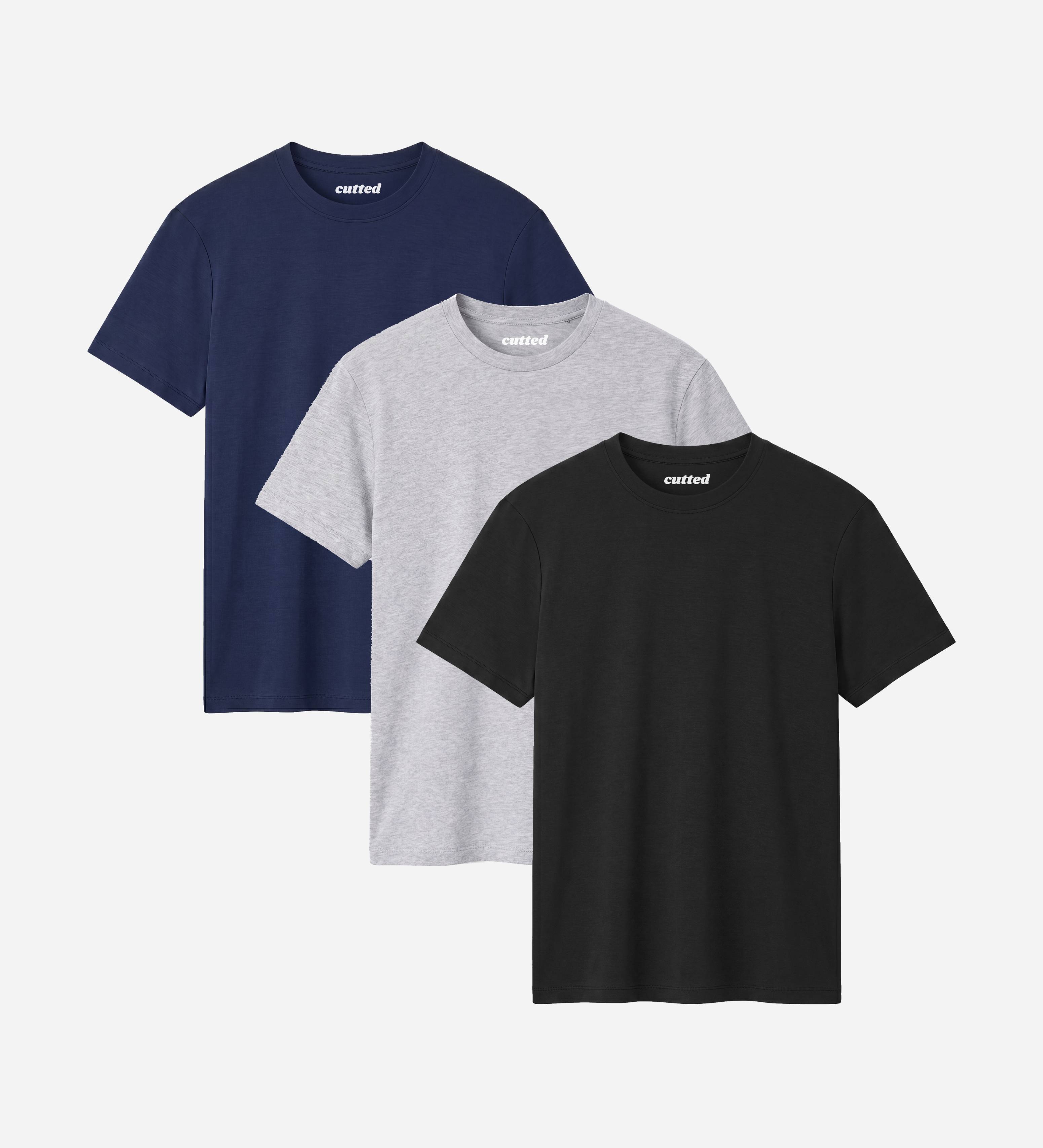 Color Bamboo T-Shirt 3er Pack