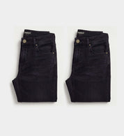 Jeans 2er Pack - All Black