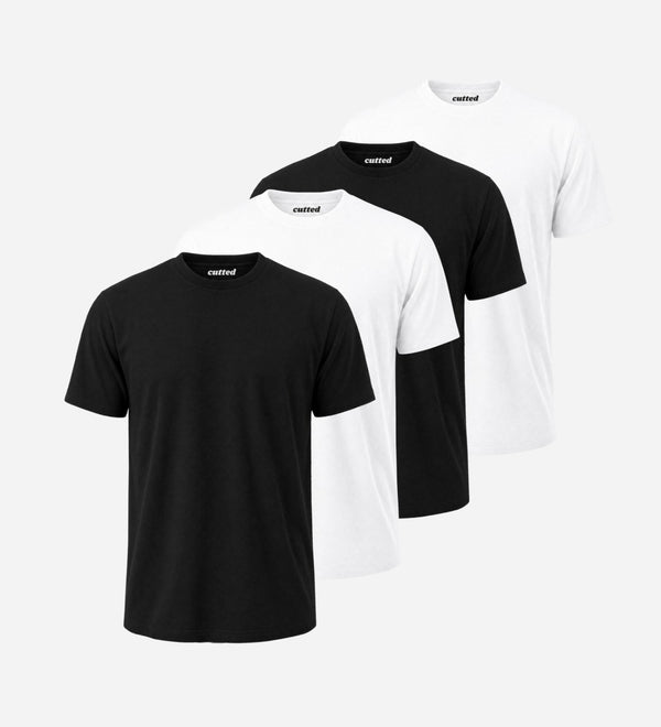 Black & White 4er Pack