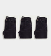 Jeans 3er Pack - All Black