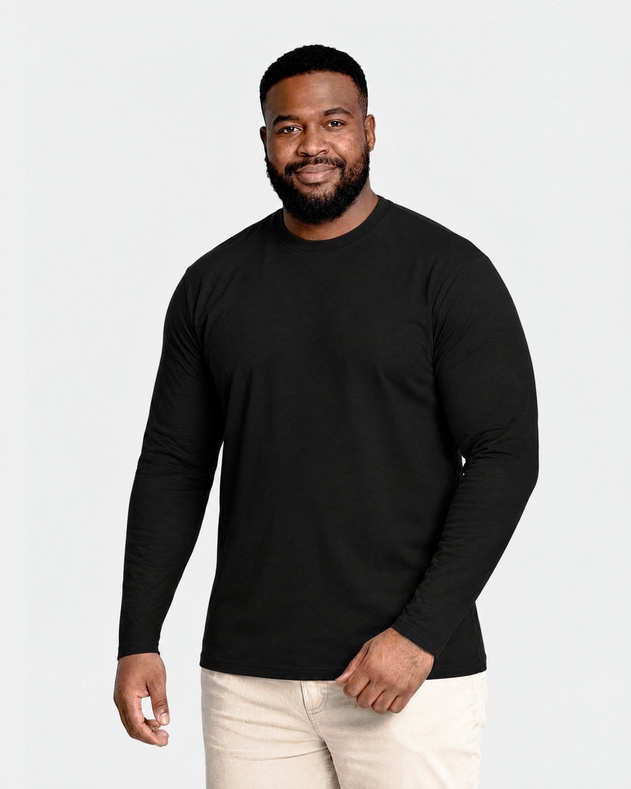 Long Sleeve Essential 4er Pack