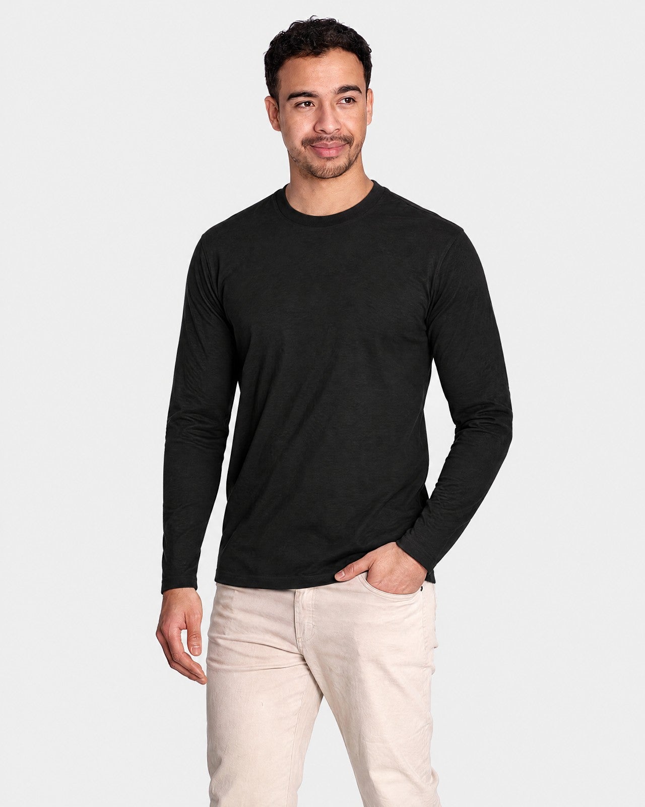 Long Sleeve Essential 4er Pack