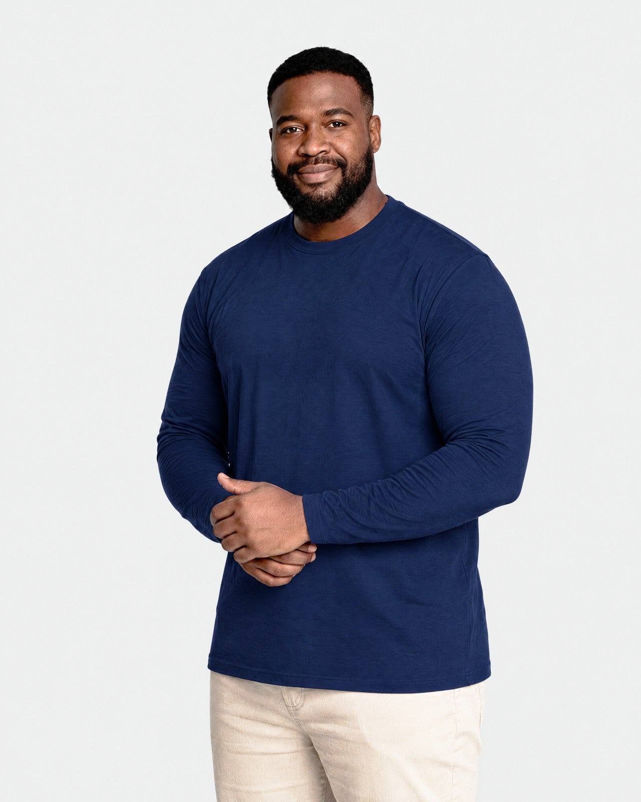 Long Sleeve Essential 4er Pack