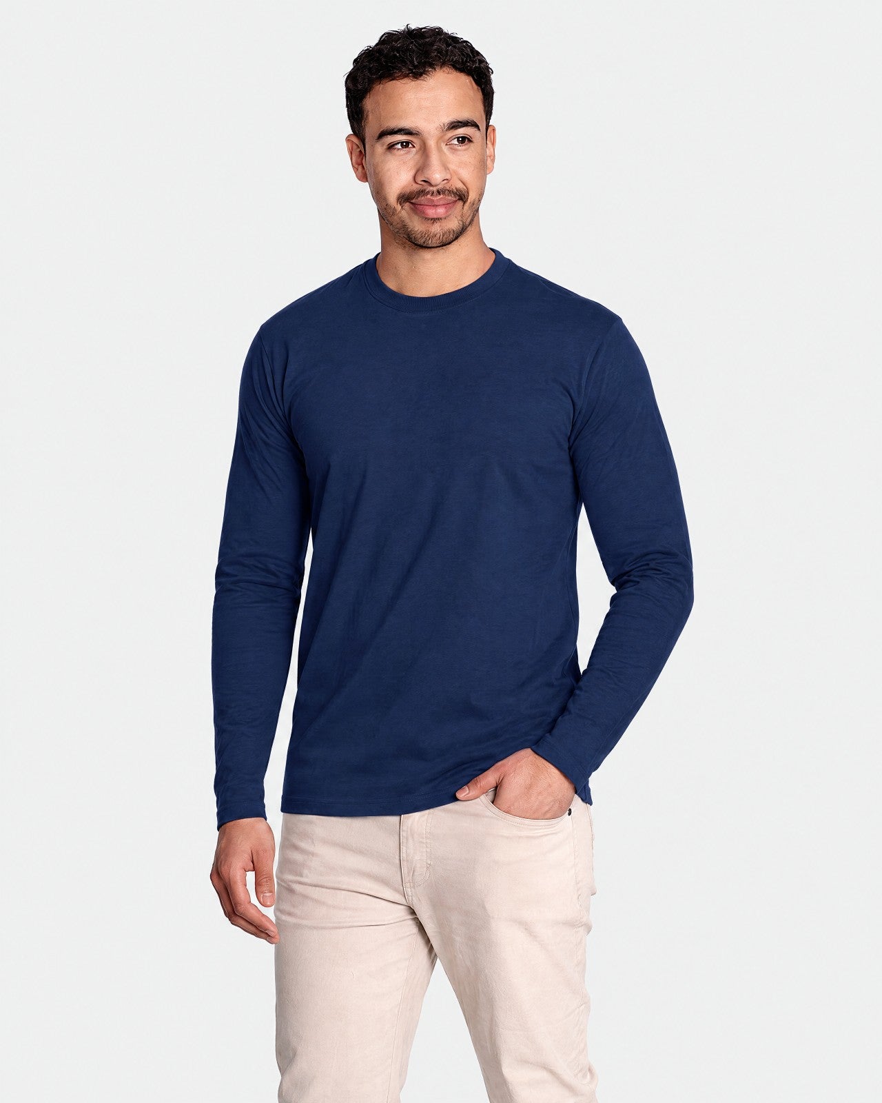 Long Sleeve Essential 4er Pack