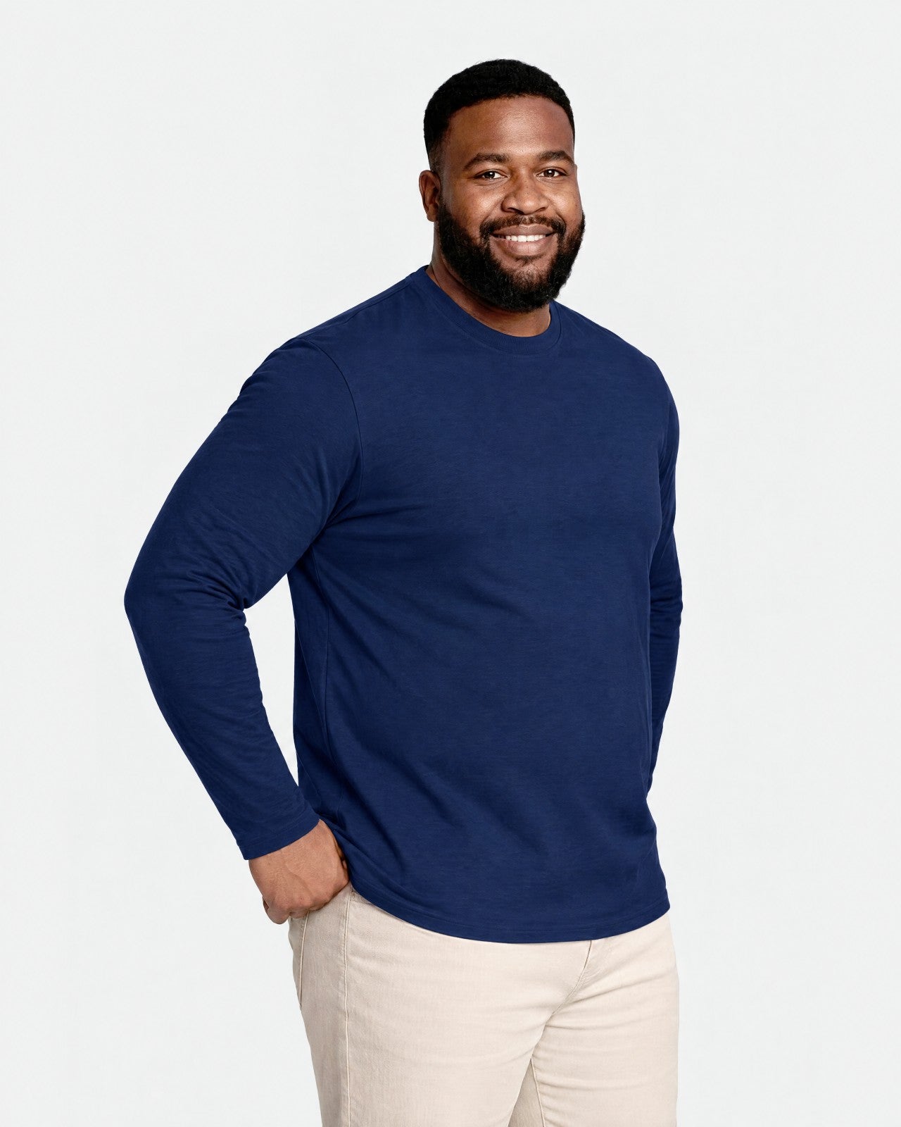 Long Sleeve Essential 4er Pack