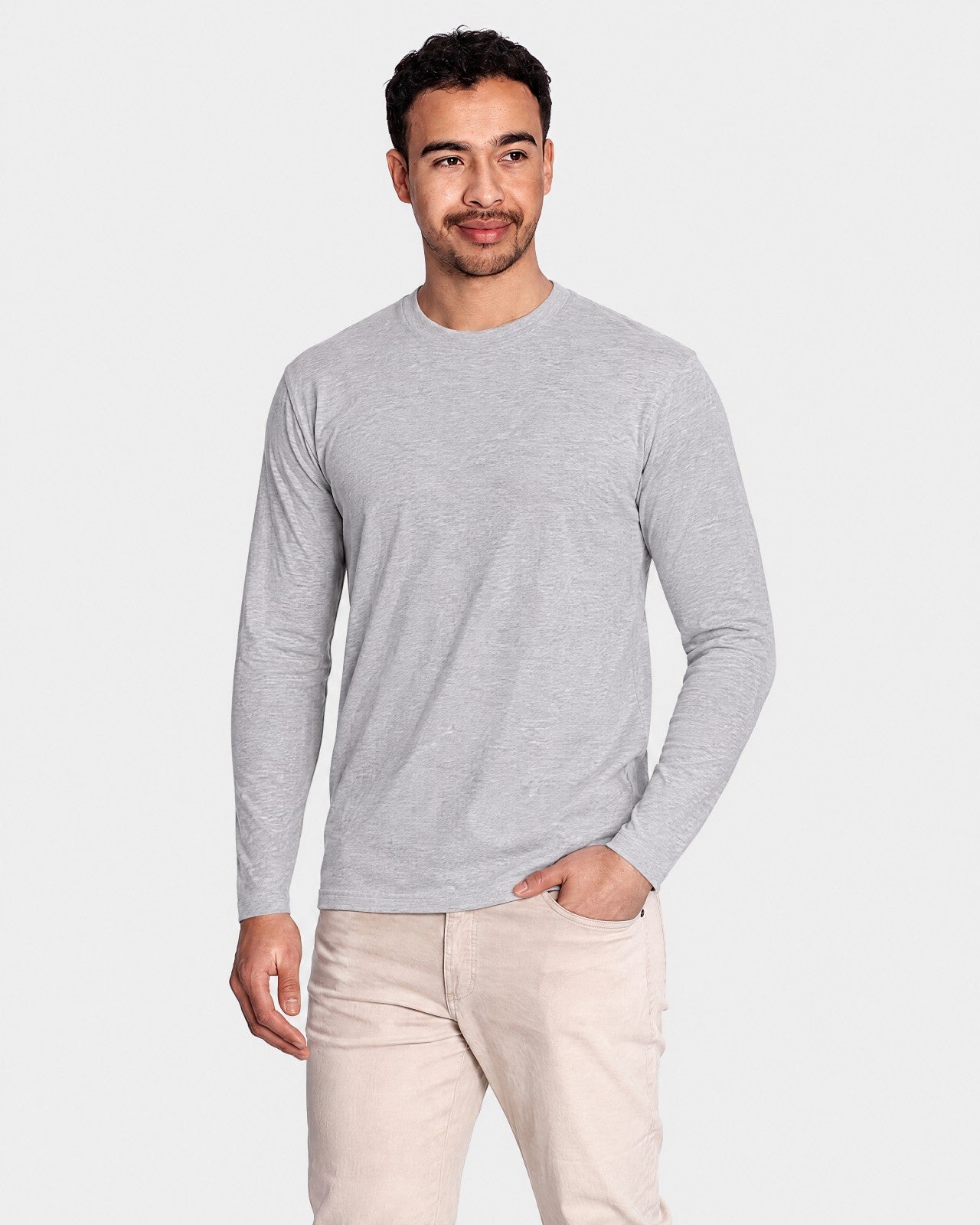 Long Sleeve Essential 4er Pack