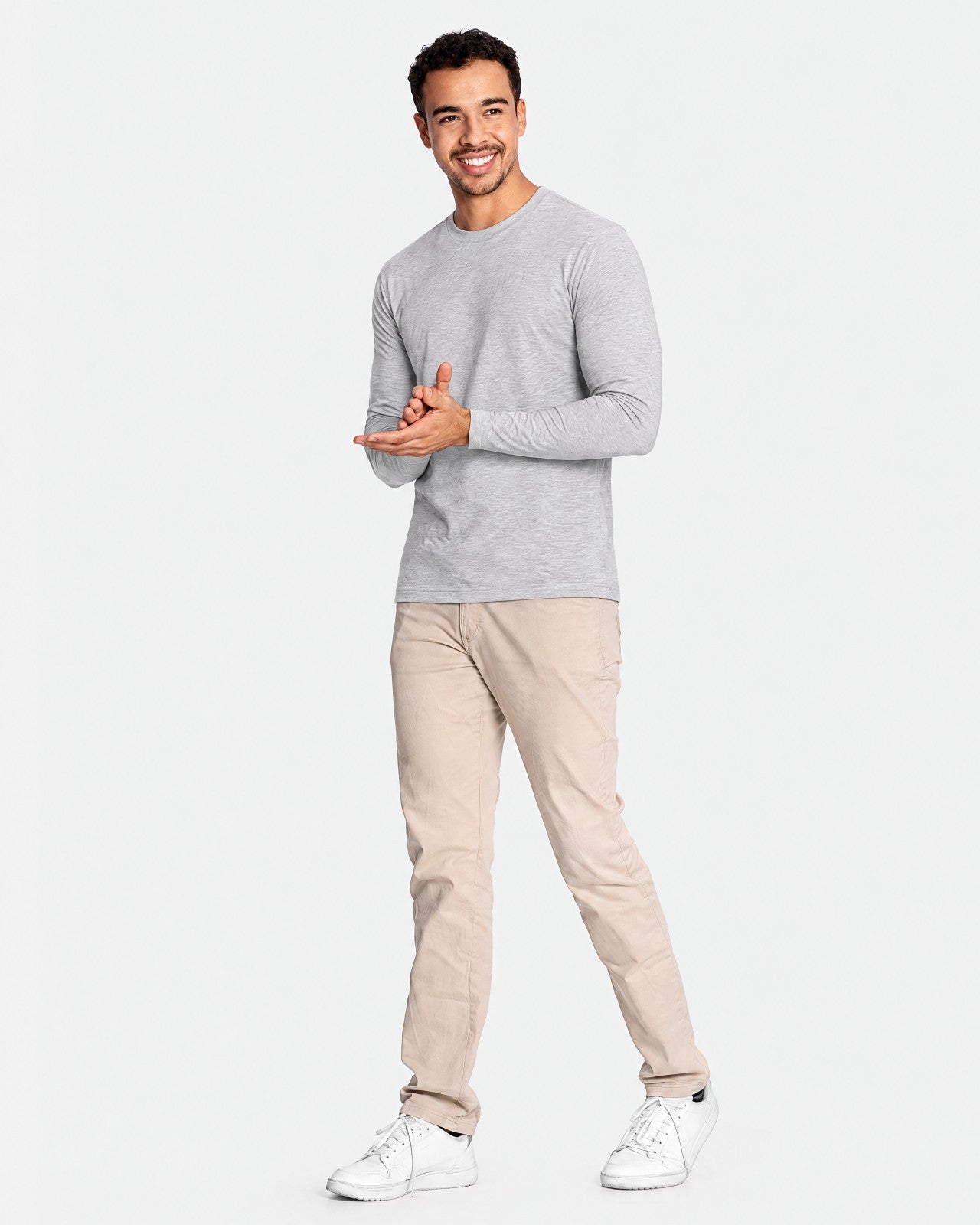 Long Sleeve Essential 4er Pack