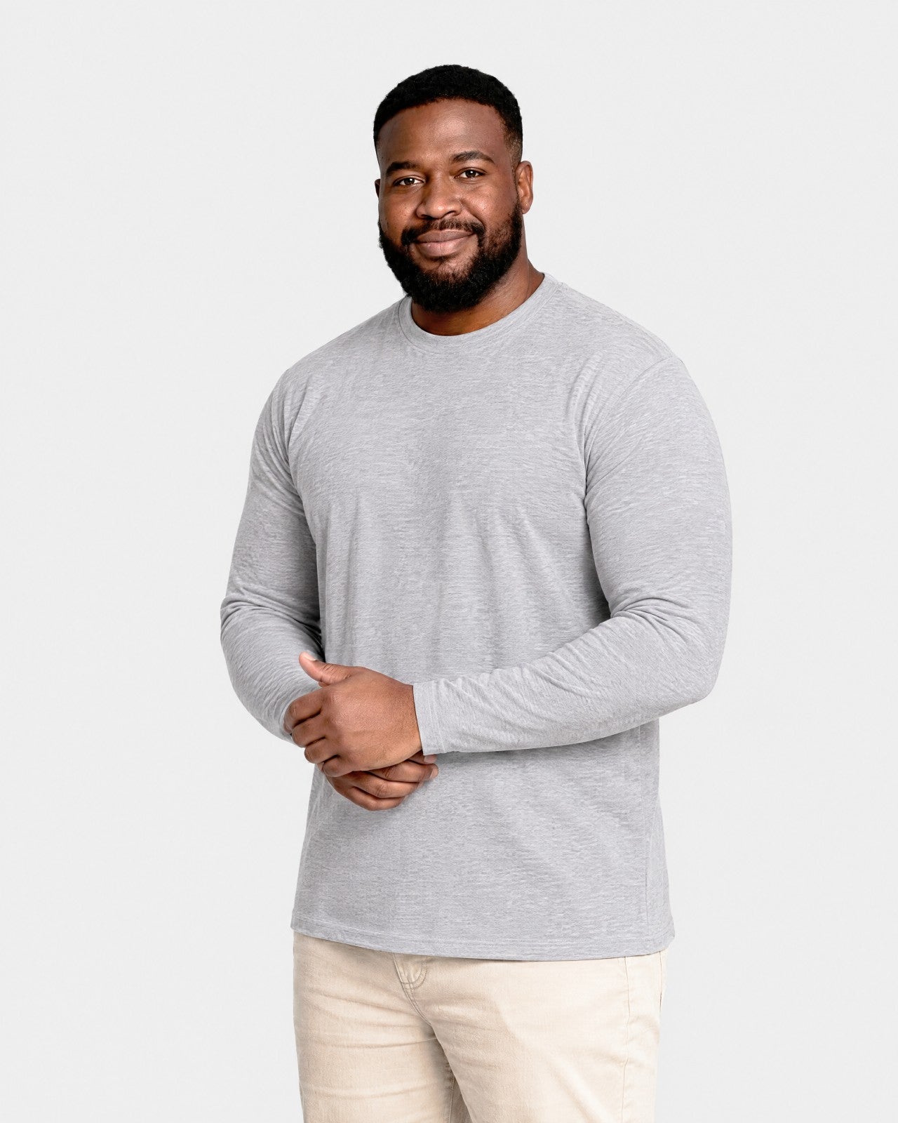 Long Sleeve Essential 4er Pack