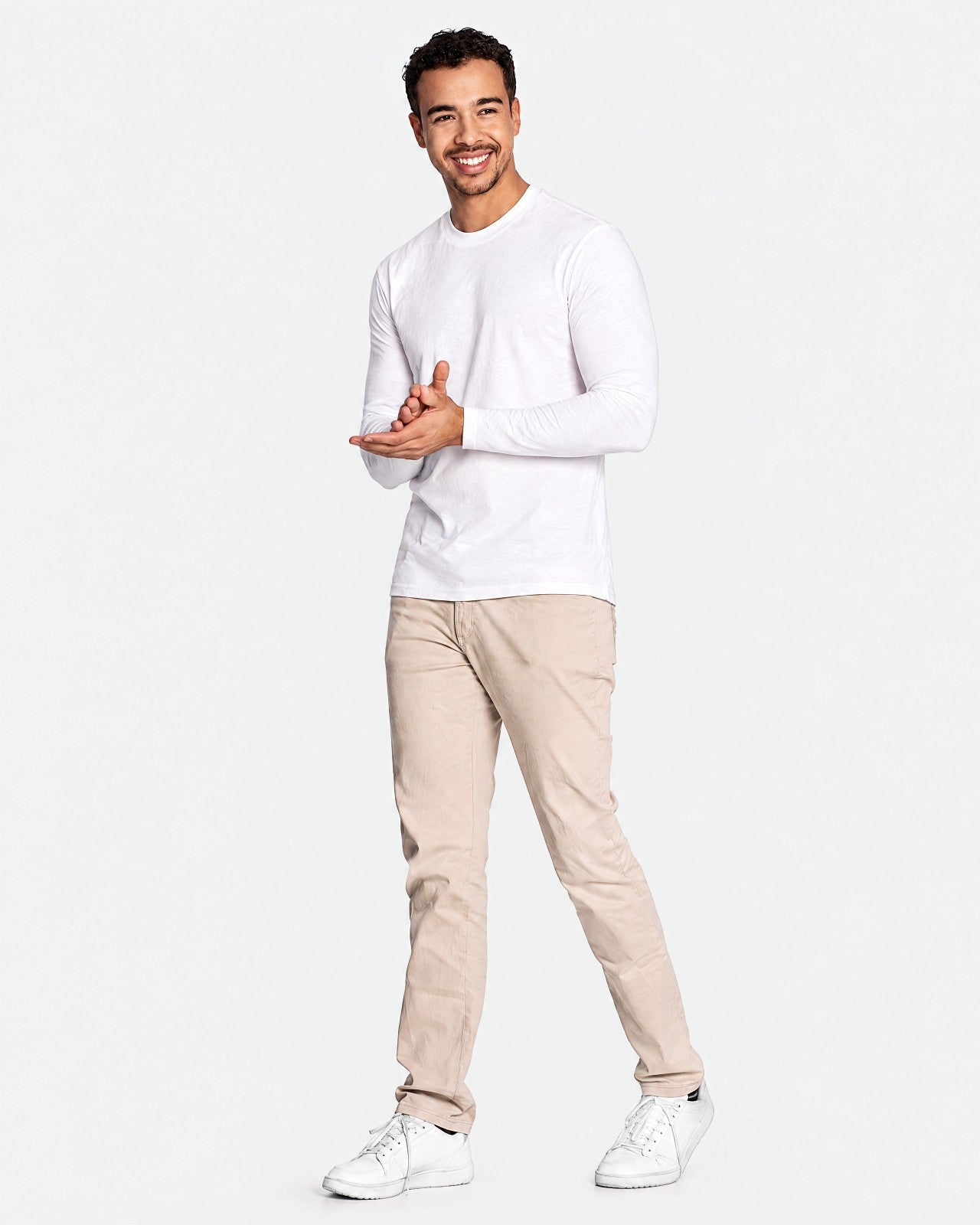 Long Sleeve Essential 4er Pack
