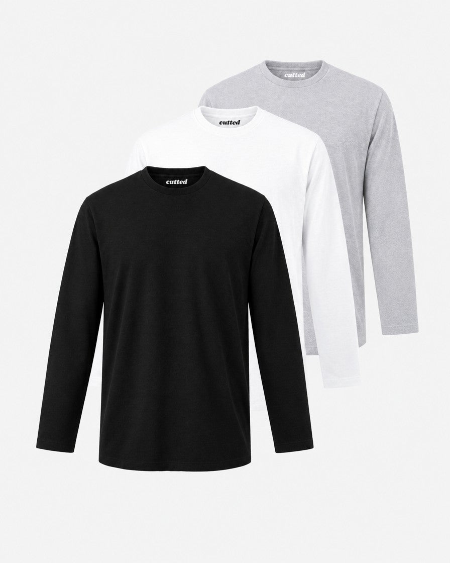 Long Sleeve Classic 3er Pack