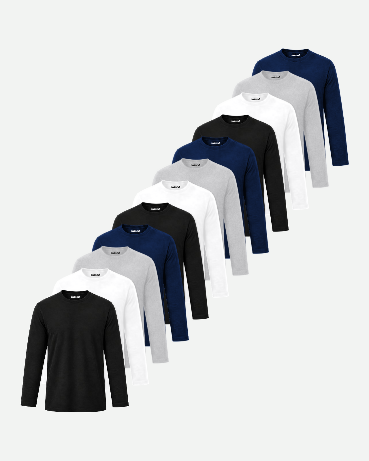 Long Sleeve Essential 12er Pack