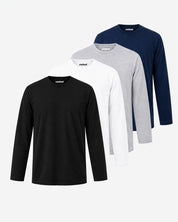 Long Sleeve Essential 4er Pack